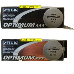 Мячи STIGA Optimum три звезды