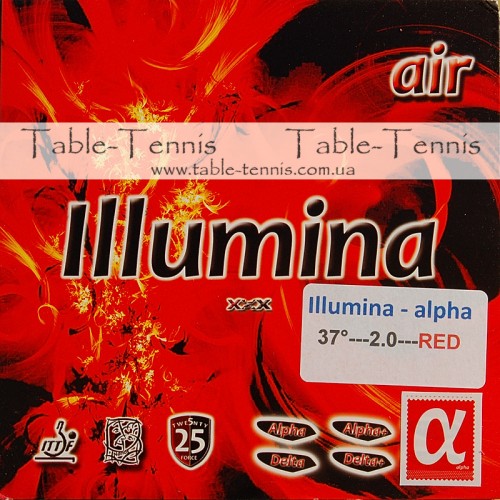 AIR Illumina Alpha 37 Table Tennis Rubber