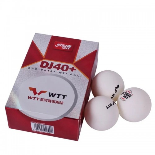 DHS DJ40+ WTT plastic balls (6pcs.)