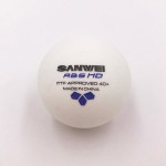 Sanwei ABS HD 3 Stars 40+ Plastic Balls (3 pcs.)