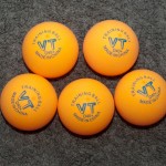 VT D40+ 1 Star пластикові м'ячи помаранчеві (3 шт.)