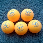 VT D40+ 1 star Plastic Training Balls orange (3 pcs.)