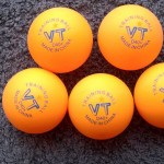 VT D40+ 1 star Plastic Training Balls orange (1 pcs.)