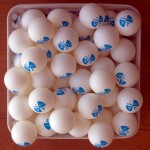 VT 1 Star Superb Plastic Training Balls white (3 pcs.)